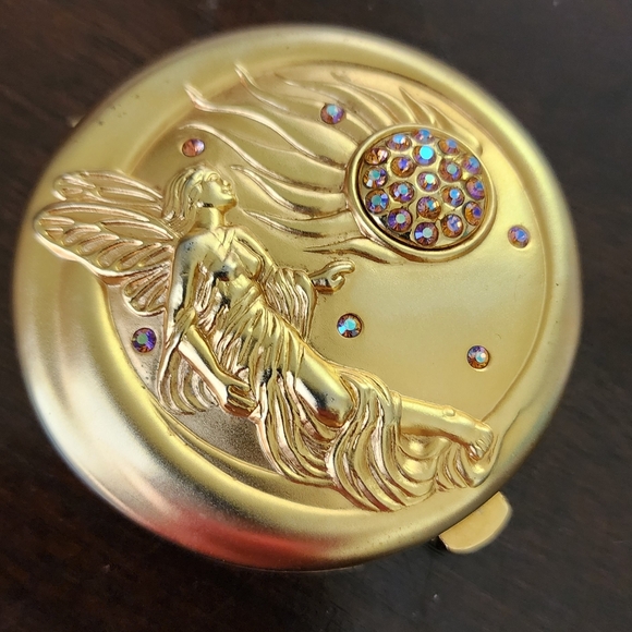 Gold Estée Lauder Fairy Mirror - Picture 2 of 3